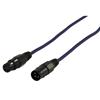 Cavo microfonico HQ HQM-234/10. XLR 3p (M), XLR 3p(F), lunghezza 10 m. 